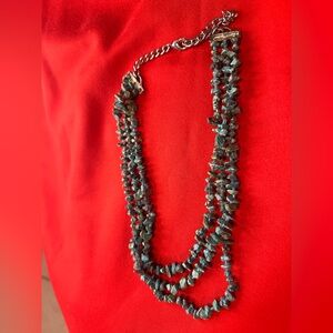 Elegant Green Stone Necklace